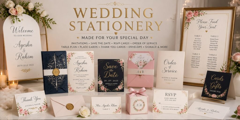 Wedding Stationery Printing Stockton  